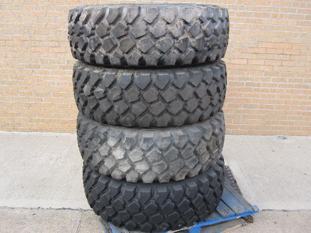 Unused Michelin 395/85 R 20 tyres - ex military vehicles for sale, mod surplus